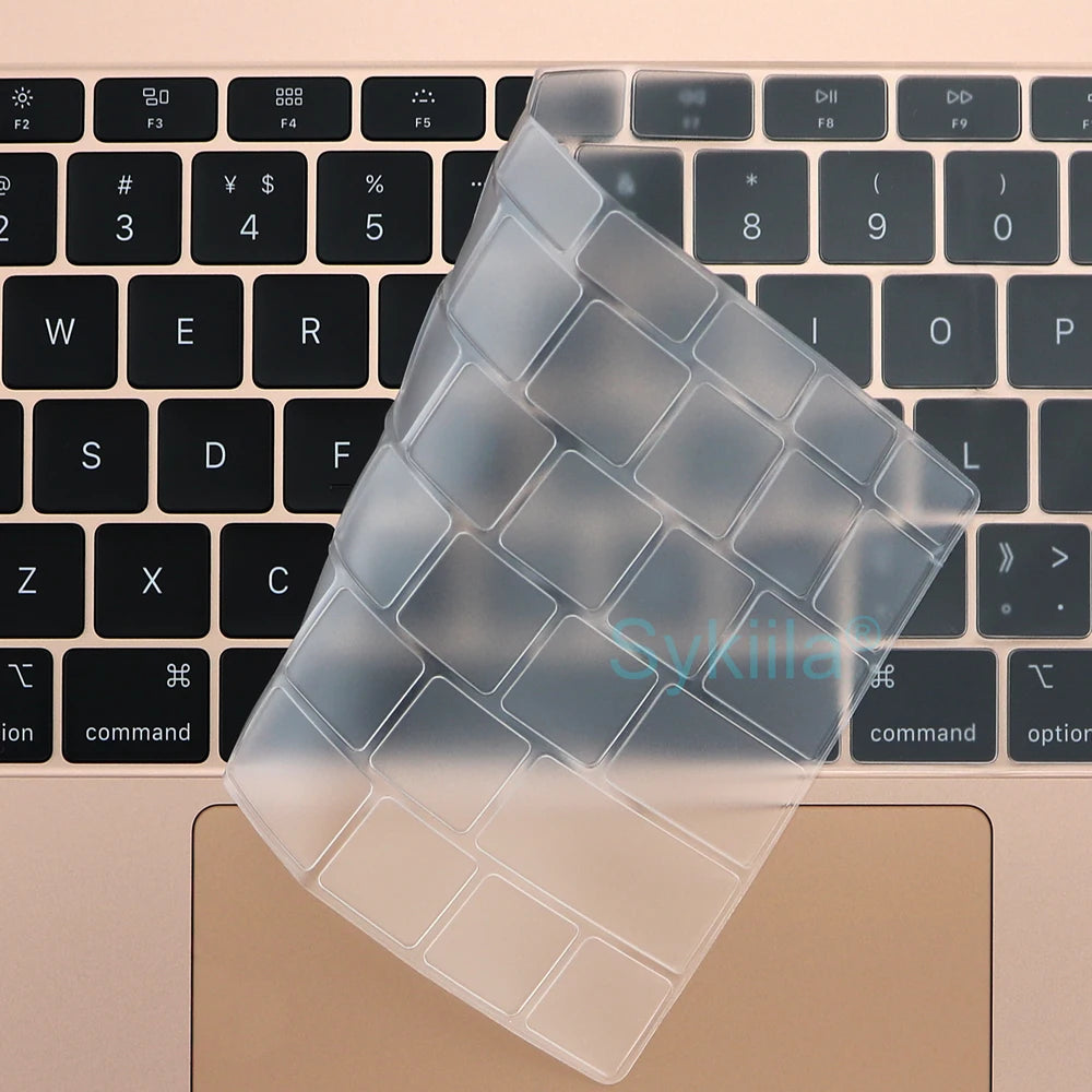 Keyboard Cover for Macbook Air 13 M5 M4 15 M3 11 Pro 13 14 M2 M1 Max Pro 16 15 12 Neo Silicone Protector Case Skin A3426 A3428