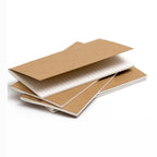 5pcs/lot Replace Note Books 100GSM Journal Inner Paper 4 Sizes 64 Pages Inserts Blank Grid Lineds A5 Notebooks Back to School