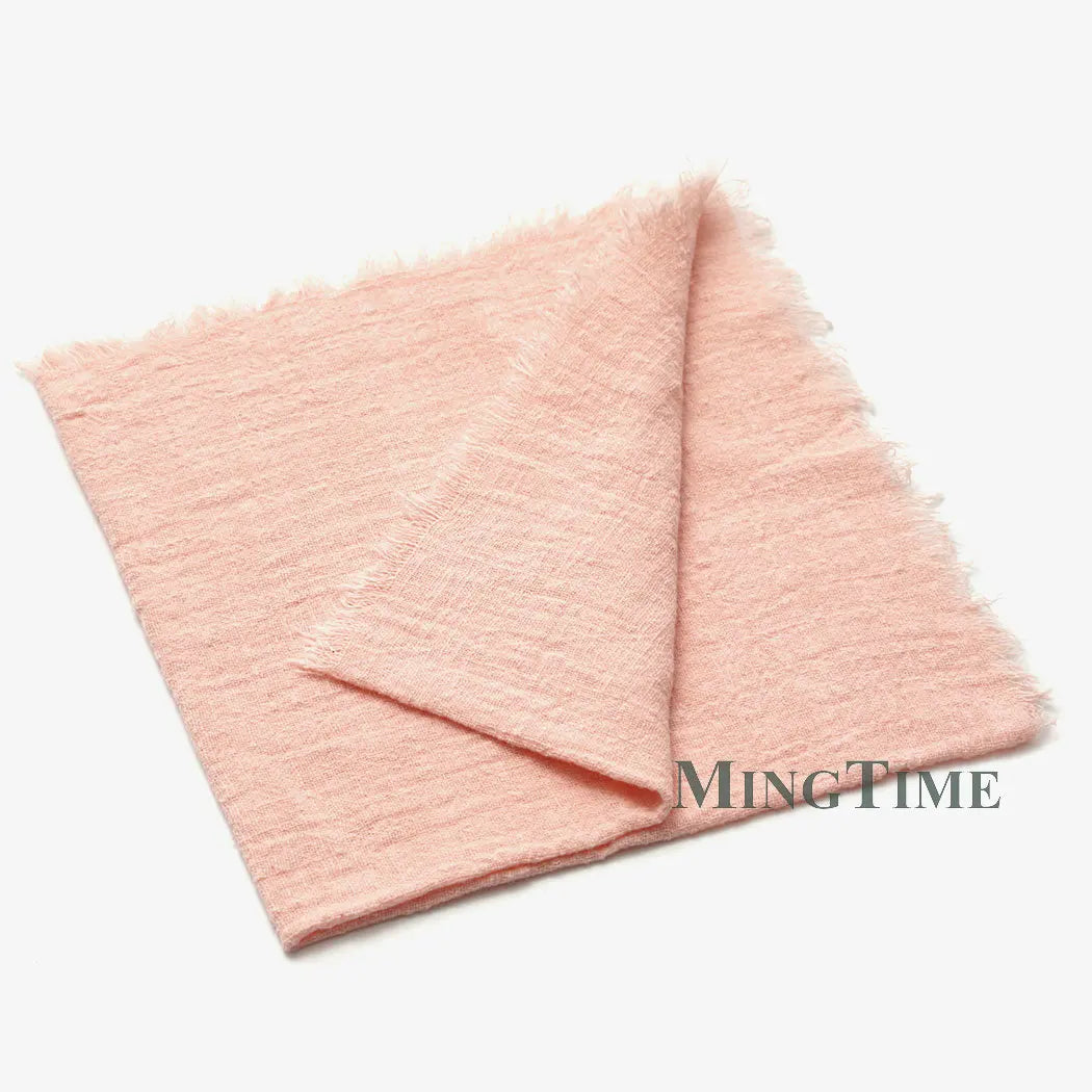 Napkin Cotton Cloth 41*41cm Rustic Gauze Hanky Tea Towel Dining Place Mats Wedding Supplies Linen Home Table Decor