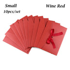 Beautiful Classic Retro Multicolor tie Pearl paper envelopes on Kraft for wedding invitation gift envelope  Greeting Card Bag