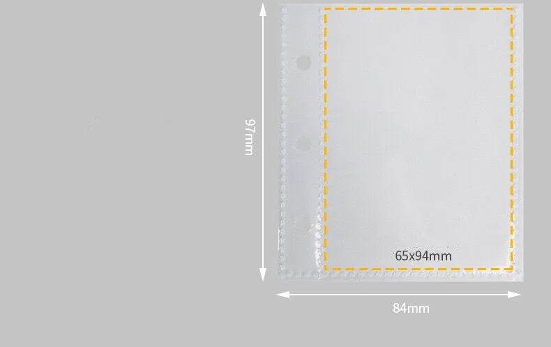 MINKYS New Arrival Kawaii Bling Star 1/2/3 inch Kpop Photocards Collect Book 3 Rings Binder Cards Organizer Book Stationery