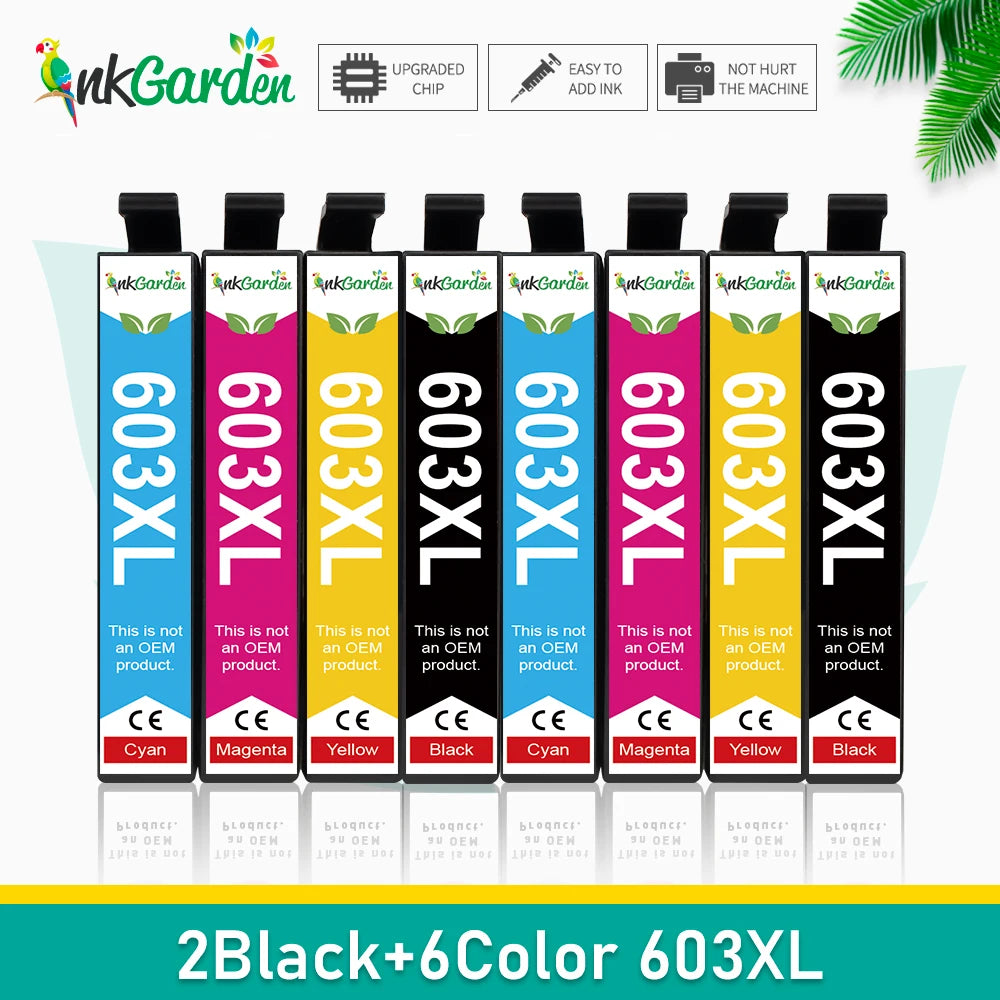 603XL 603 ink XL Compatible Cartridge For Epson T603 Expression Home XP 2100 2105 3100 3105 4100 4105 Printer