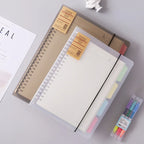 A5 B5 Line Grid 20Holes Loose-Leaf Notebook Refill Spiral Binder Paper Index Inside Page Dot Grid Blank Connell Stationery