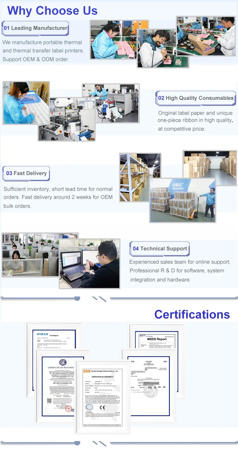 DETONGER DP23S Barcode QR Code Clothes Jewelry Price Tag Printer Android iOS Bluetooth Connection PC Printer