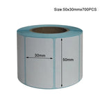 20x10mm Shipping Labels- 700 barcode sticker Per Roll Strongest & THICKEST - Thermal Postage BPA Free, Supermarket Blank Sticker