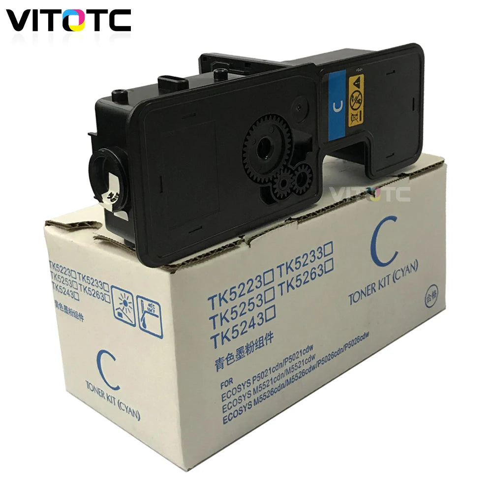 TK-5240 TK-5242 TK-5244 Color Toner Cartridge for Kyocera ECOSYS M5526cdn M5526cdw P5026cdn P5026cdw MFP Laser Prineter