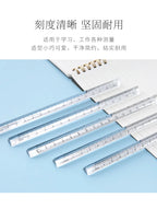 Transparent Triangle Ruler 15 Cm Kawaii Accessories Stationery School Supplies Student Rulers
