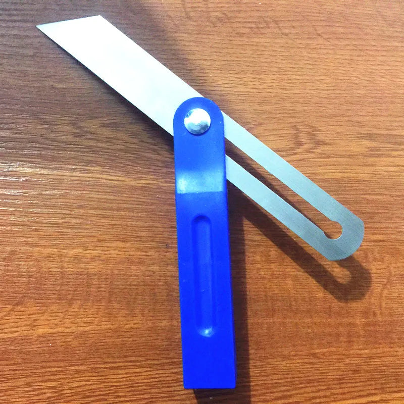 Angle Rulers Gauges Tri Square Sliding T-Bevel with Wooden Handle Level Measuring Tool Wooden Marking Gauge Protractor