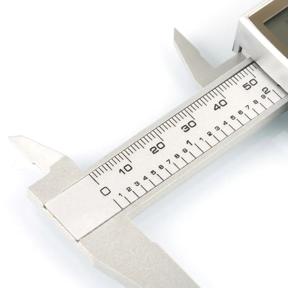 Vernier Caliper Digital Caliper Scriber for Carpenters Slide Ruler Sliding Scale Tool Carbon Fiber Composites Battery Excluded