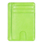 THINKTHENDO Slim RFID Blocking Leather Wallet Credit ID Card Holder Purse Money Case for Men Women 2020 Fashion Bag 11.5x8x0.5cm