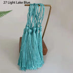 100pcs/lot 13cm Tassel Silk Fringe Silky Floss Bookmark Tassels Mini Tassels For DIY Craft Jewelry Making Souvenir Bookmarks