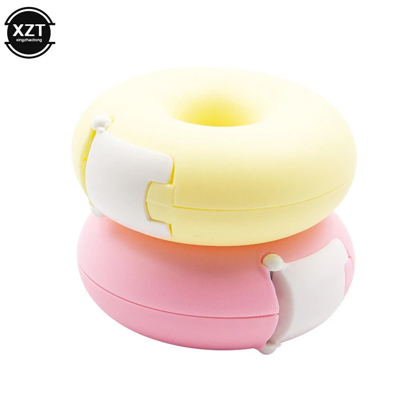 Newest Candy Color Masking Tape Cutter Design Of Love Heart/Donut Shape Washi Tape Cutter Office Tape Dispenser School Supply