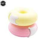 Newest Candy Color Masking Tape Cutter Design Of Love Heart/Donut Shape Washi Tape Cutter Office Tape Dispenser School Supply