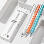 Deli Metal Gel Pen Rollerball Caneta ручка Ballpoint 0.5MM Signing Pens for Office Students Business Stationary Supplies