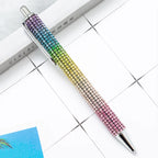 Ballpoint Pen Luxury Rhinestone Cute Wedding Rose Gold Metal Stationery School Office Supply High Quality Pens