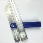 Angle Rulers Gauges Tri Square Sliding T-Bevel with Wooden Handle Level Measuring Tool Wooden Marking Gauge Protractor