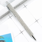 Ballpoint Pen Luxury Rhinestone Cute Wedding Rose Gold Metal Stationery School Office Supply High Quality Pens
