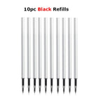 Deli Metal Gel Pen Rollerball Caneta ручка Ballpoint 0.5MM Signing Pens for Office Students Business Stationary Supplies