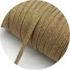 5yards/Lot 6mm Glitter Elastic Ribbon Sewing Elastic Band Fiat Rubber Band For Waist Band Stretch Rope DIY Mask Lanyard