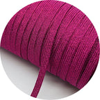 5yards/Lot 6mm Glitter Elastic Ribbon Sewing Elastic Band Fiat Rubber Band For Waist Band Stretch Rope DIY Mask Lanyard