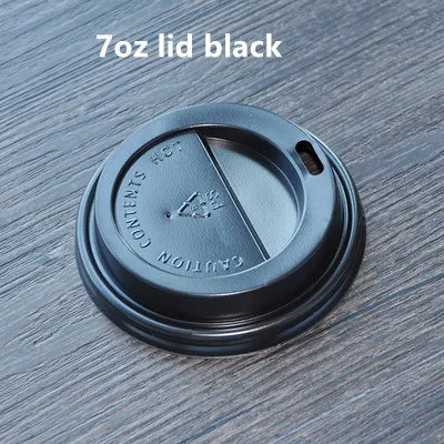 100pcs/pack 7oz Thick Paper Cup Disposable Kraft Coffee Cup Hot Drinking Party Supplies