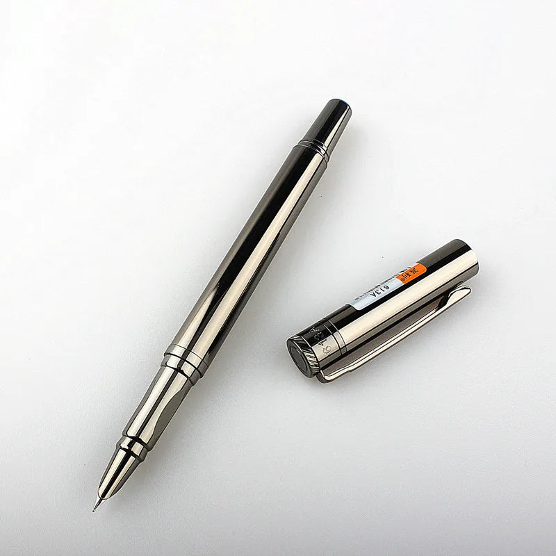 High Quality for Writing Fountain Pen 0.38mm EF Nib Stainless Steel Metal Inking Pen for Writing Signing Pen