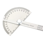 Goniometer Stainless Steel Protractor Metal Ruler Multi Angle Measuring Ruler Carpentry Tool Angle Meter Angle Finder Goniometro