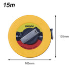 10/15/20/30/50M Tape Measure Circular Glass Fiber Leather Tape Measure Carpenter Metric Measuring Meter Tape Measure Tools