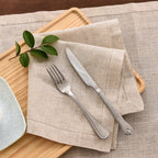 12pcs Table Napkins Wedding Party Dinner Table White Cloth Napkin Restaurant Home Napkins Cotton Linen Handkerchie 4 Size