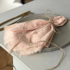 6PCS 43x43cm Dinner Table Rustic Decor Muslin Tea Towels, Birthday Decore Retro Cotton Cheesecloth, Cotton Gauze Wedding Napkins
