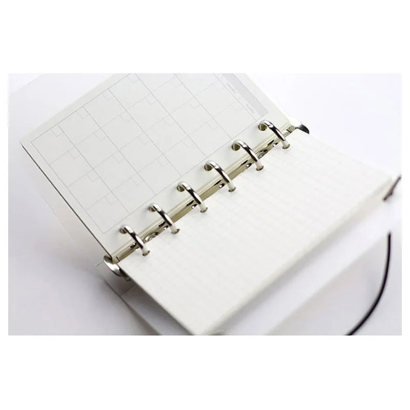 A5 A6 A7 Woodfree Printing Paper Planner Inner Pages For Filofax Creative Office Notebook Spiral Filler Papers Binder Inner Page