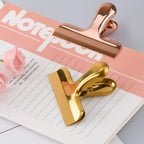 Plating Stainless Steel Paper Clips Office Paper Organizer Student Teacher Stationery School Office Business Supplies