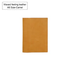 100% Genuine Leather Cover A5A6B6 Sketchbook Planner with Grid Blank Insert Retro Notebooks and Journals Diary Cover Stationery