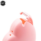 Newest Candy Color Masking Tape Cutter Design Of Love Heart/Donut Shape Washi Tape Cutter Office Tape Dispenser School Supply