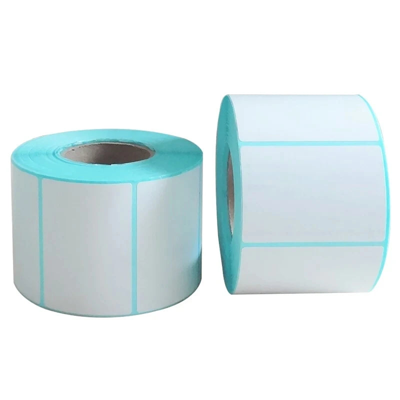 24 sizes Shipping Label stickers barcode Stickers Blank Paper label for Zebra Paper Adhesive Sticker Supermarket Blank sticker