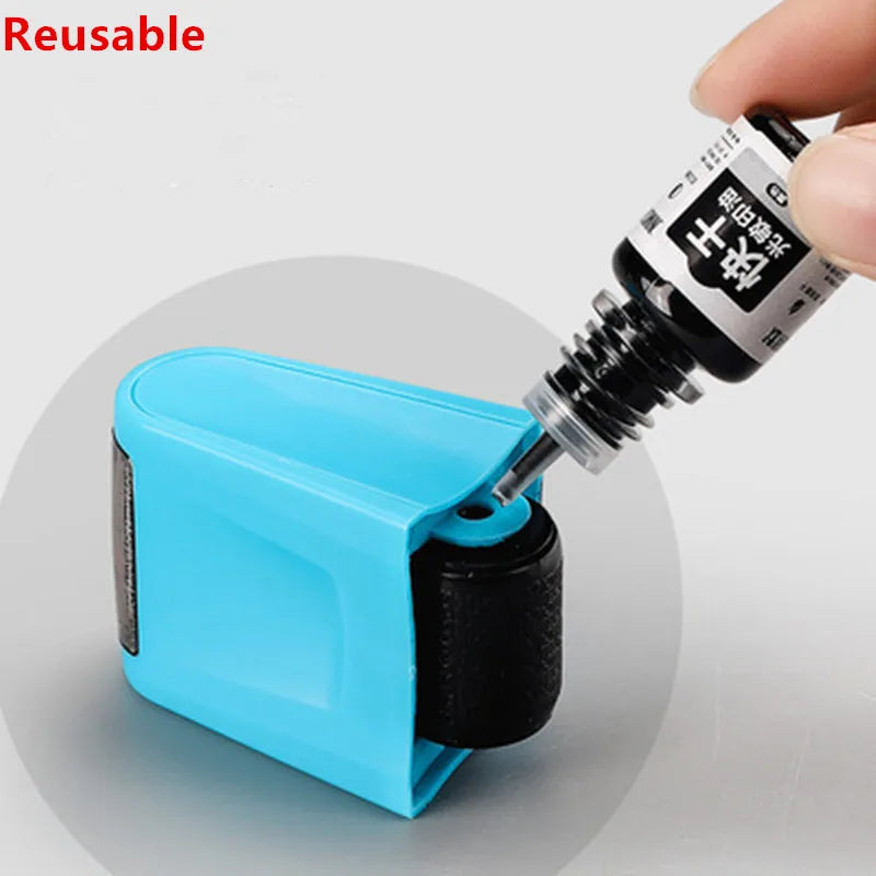 Hot Sale Roller Identity Theft Protection Stamp For Guarding Your Id Privacy Confidential Data Portable Craft Supplies RE