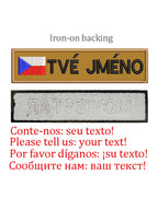Embroidery Custom Patch  Hook And Loop Backing Iron On Sewing ID Tag Name Stripes For Clothing Dog Collar Harness Backpacks Hat