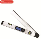 0-230 Degree Digital Protractor 400mm 16inch Range Finder Digital Angle Finder Level Digital Spirit Level Angle Finder Meter