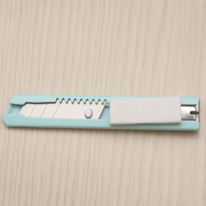 Mini Utility Knife Metal Paper Knife Letter Opener Box Cutter Portable Scrapbook Tools Office School Stationery