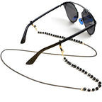 Skyrim Elegant Clear Zicron Crystal Beaded Lanyand for Glasses Sunglassess Chain Eyeglasses Strap Rope Eyewear Cord Accessories
