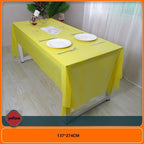 1pc 137*274cm Birthday Party Blue Pink Plastic Table Cover Girl Shower Party Supplies Disposable Table Cloth Wedding Decorations