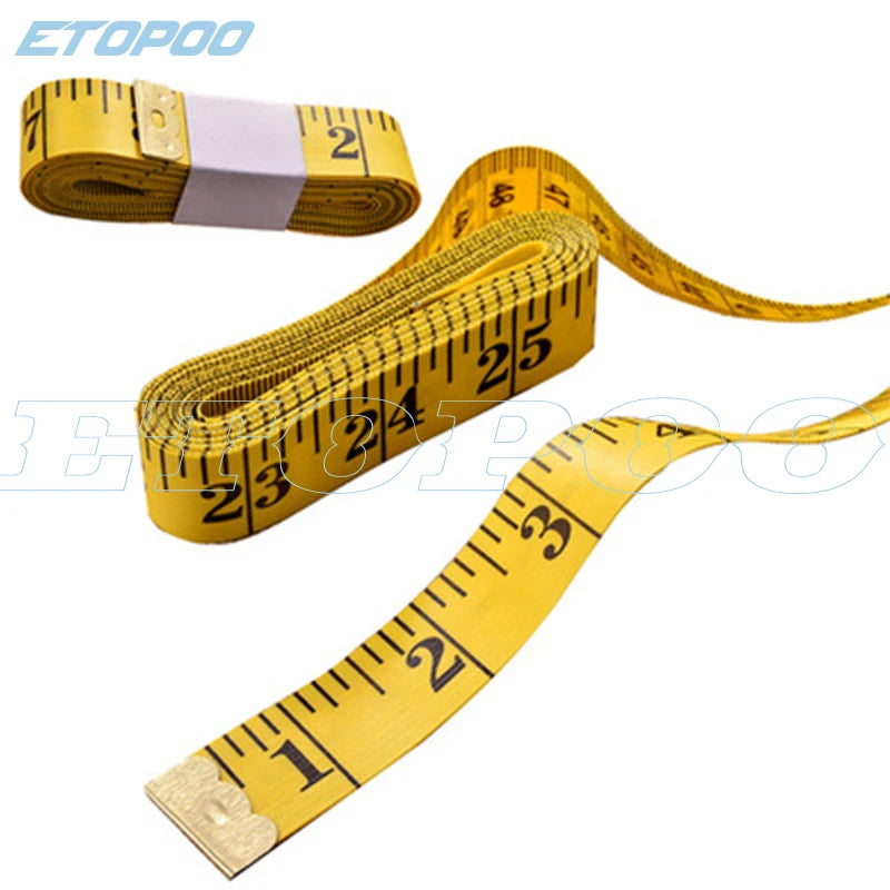 Top Quality Durable Soft Body Measuring Measure Ruler Dressmaking 1.5M 2M 3 Meter 300 CM Sewing Tailor Tape