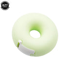 Newest Candy Color Masking Tape Cutter Design Of Love Heart/Donut Shape Washi Tape Cutter Office Tape Dispenser School Supply