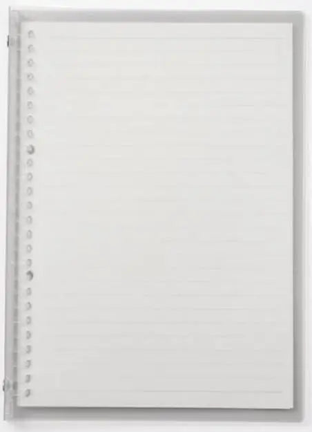 A5 B5 20Holes Loose-Leaf Notebook Refill 60Sheet Spiral Binder Paper Index Inside Page Dot Grid Blank Connell Stationery