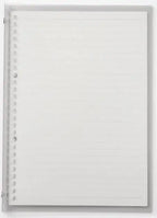 A5 B5 20Holes Loose-Leaf Notebook Refill 60Sheet Spiral Binder Paper Index Inside Page Dot Grid Blank Connell Stationery