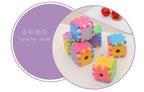 Kawaii Creative Blocks Pencil Sharpener Stationery School Office Supplies Novelty Gift Cube Funny
