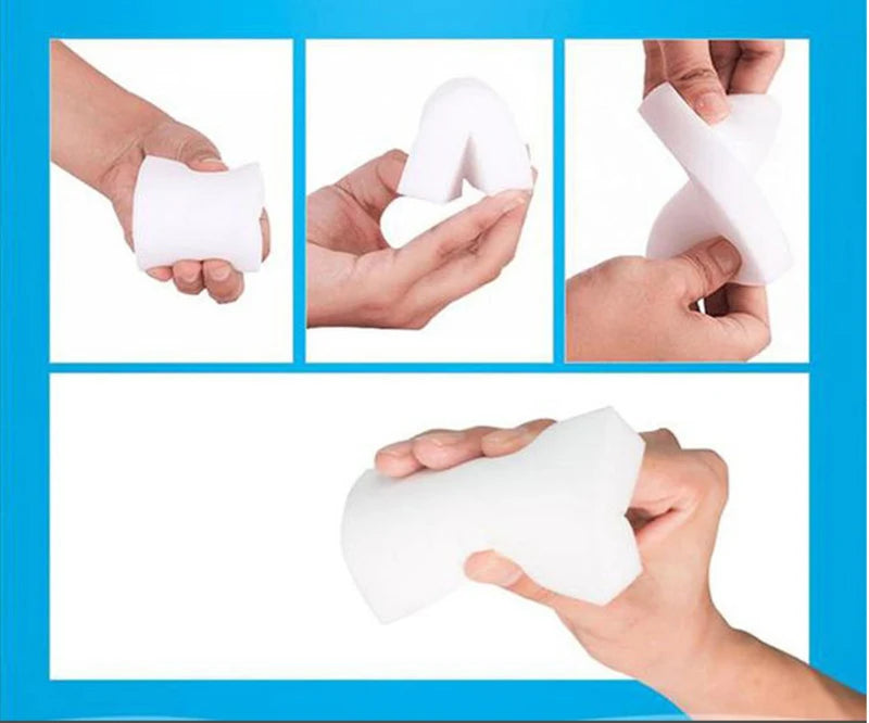 100 Pcs/lot Melamine Sponge Magic Sponge Eraser For Kitchen Office Bathroom Melamine Cleaner Cleaning Sponge 100X60X15MM