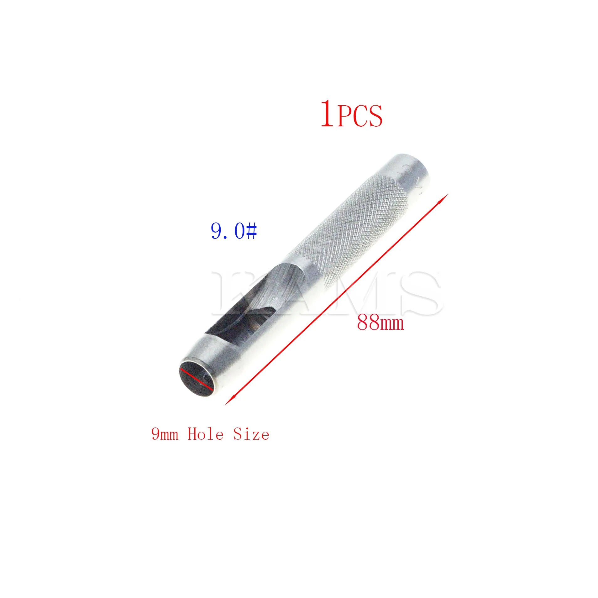 25 Size Pick Leather Tools Leather Punch Leathercraft Hole Craft Set Hollow Puncher Belt Punch 1.0mm-25mm for Clothing Canvas