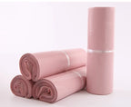 New Light Pink PE Plastic Self-seal Mailbag Poly Envelope Waterproof Postal Courier Bag Waterproof Packaging Postal Bags