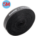 Baseus USB Cable Winder Cable Organizer Free Cut Wire Ties Mouse Earphone Management Holder Clip Phone Charger Cable Protector